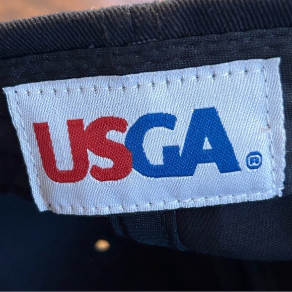 US Open Golf Hat Cap 2011 Congressional 111th USGA Member Adjustable Navy Blue - Picture 8 of 9